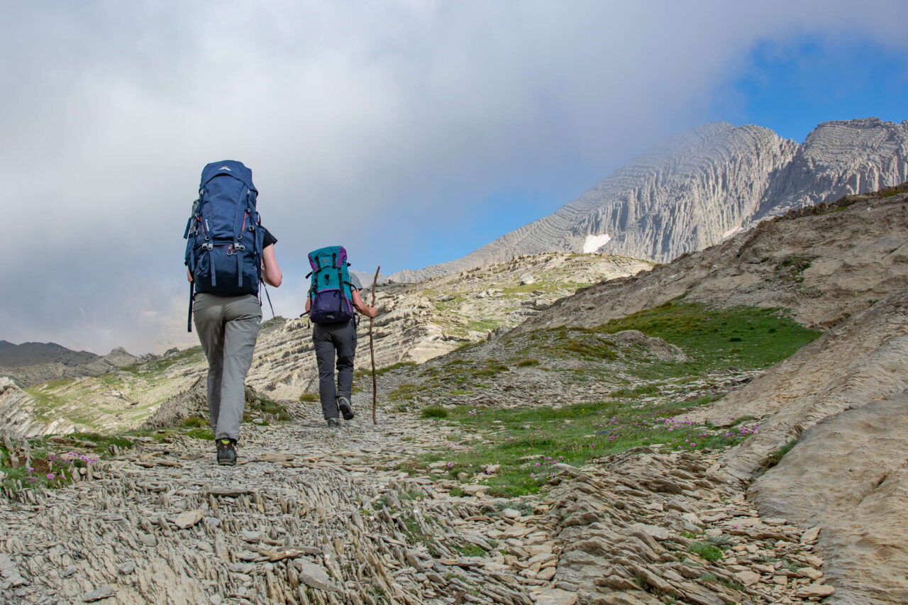 Op weg naar Breche de Turquerouye