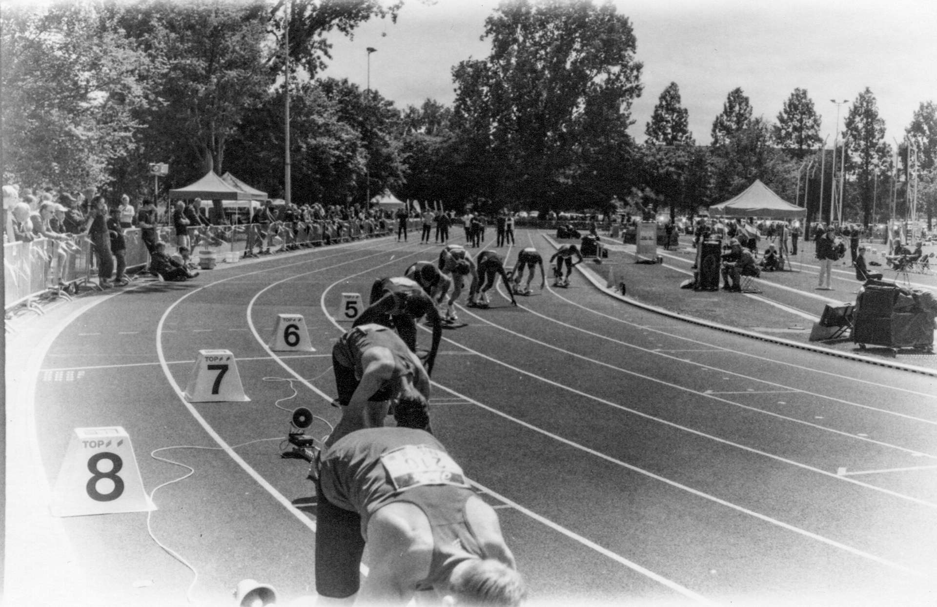 NK atletiek 200 sprint mannen onder 20