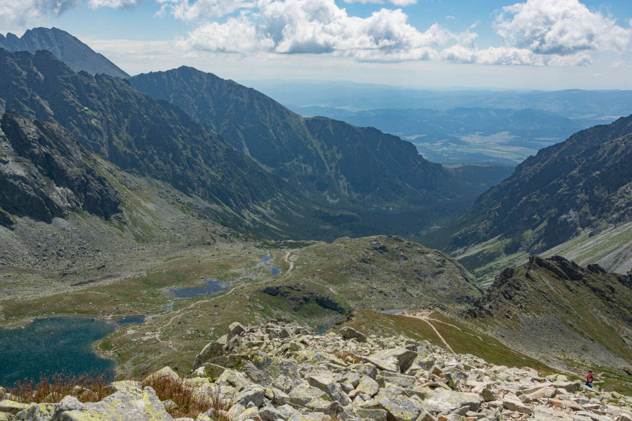 Uitzicht naar het Slowaakse laagland