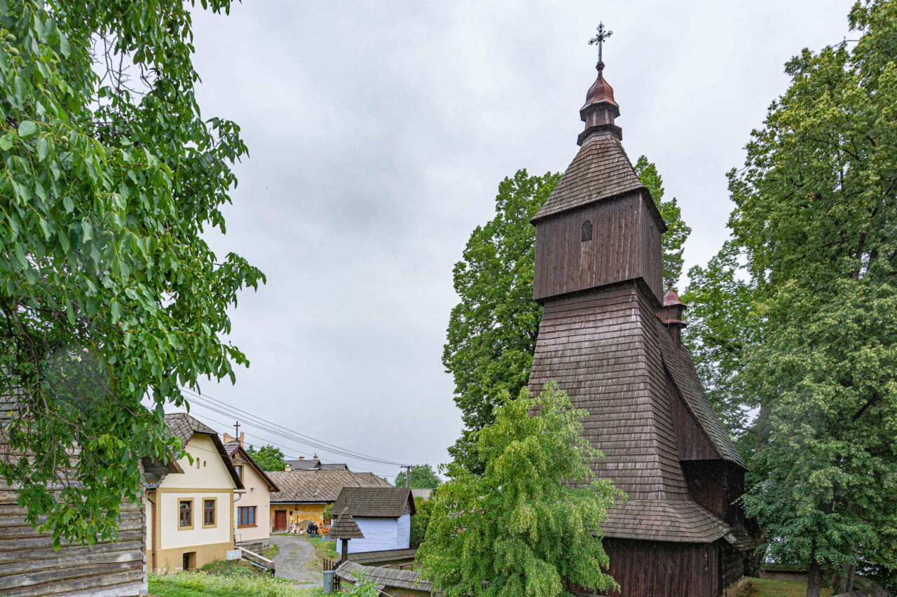 Houten kerk in Slowakije