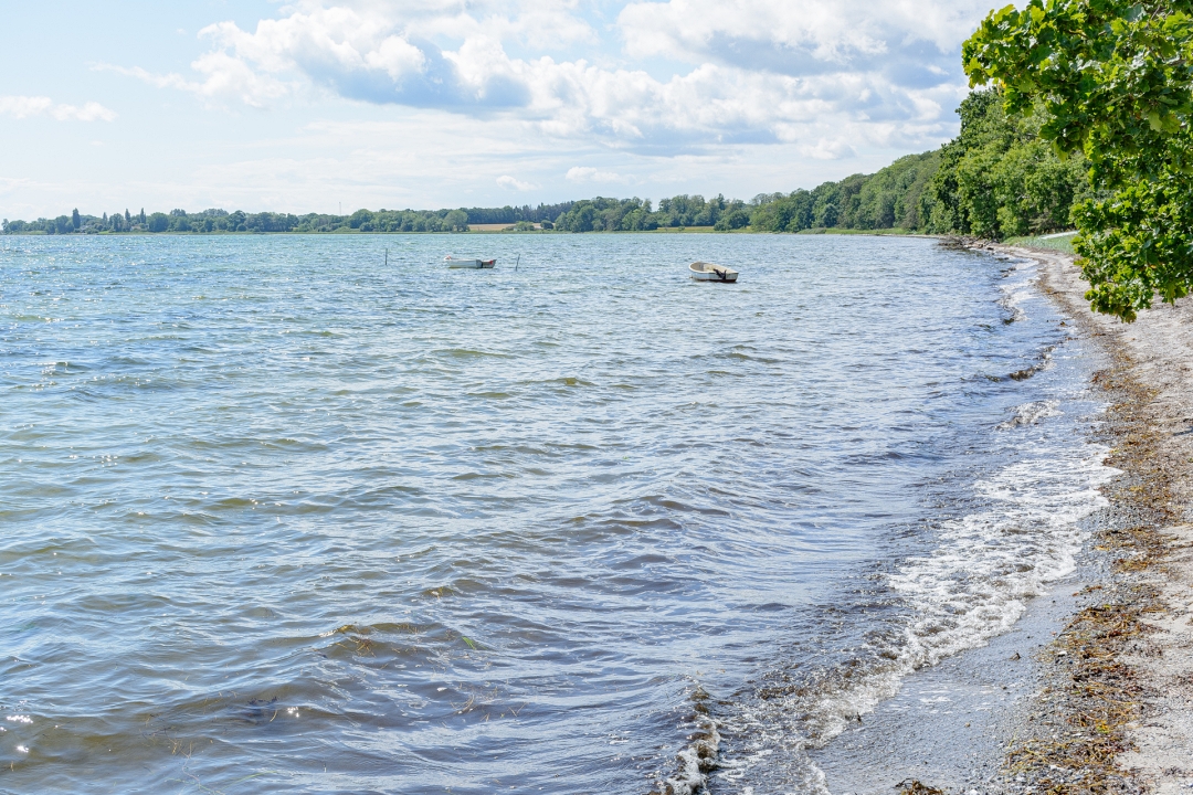 Strand in het noorden