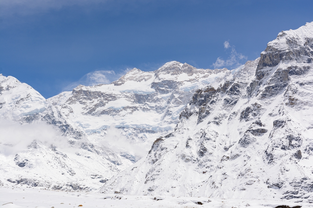 Noordkant van de Kanchenjunga