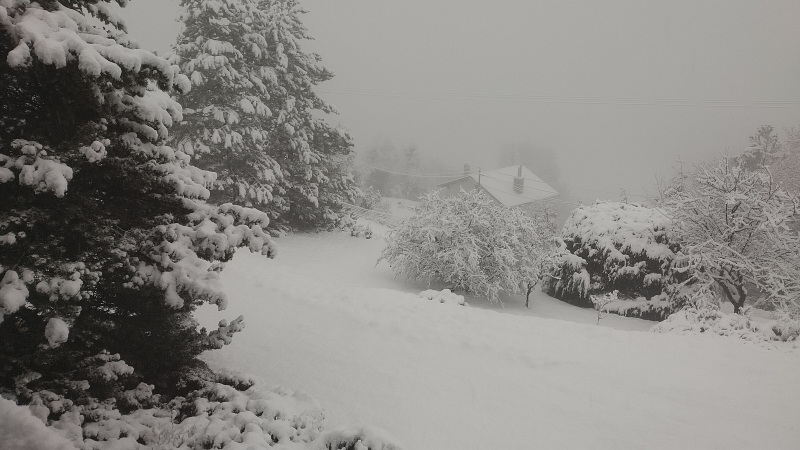 Winter in de franse Alpen