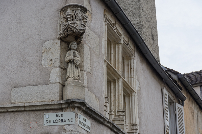 De druivenplukker binnenstad Beaune